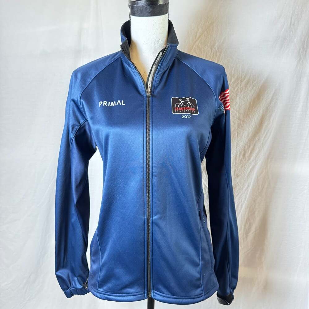Primal Cycling Jacket Mens SM Sea Otter Classic 2017 Navy Blue Limited Edition